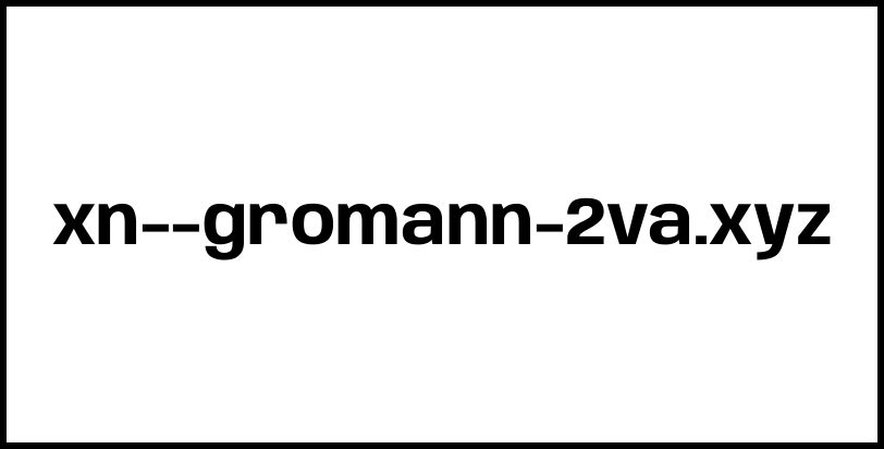 xn--gromann-2va.xyz