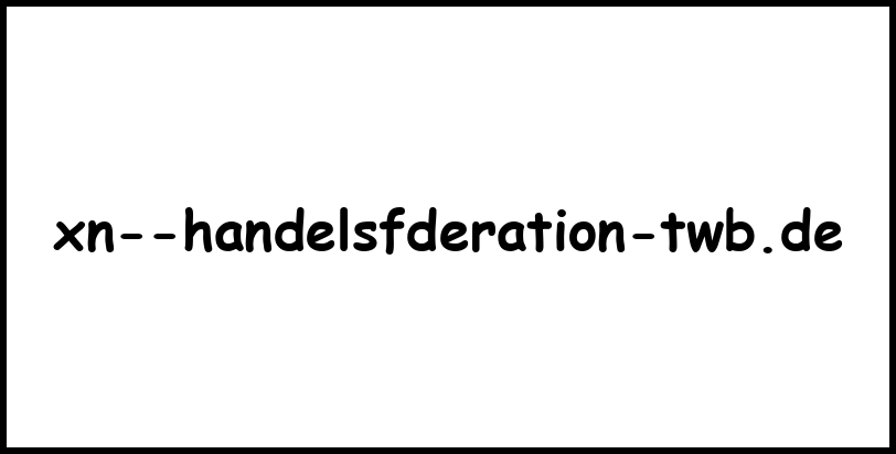 xn--handelsfderation-twb.de