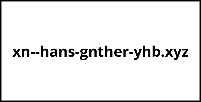 xn--hans-gnther-yhb.xyz