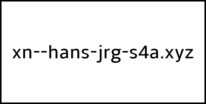 xn--hans-jrg-s4a.xyz