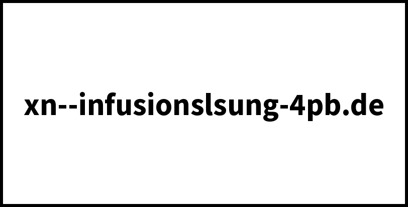 xn--infusionslsung-4pb.de