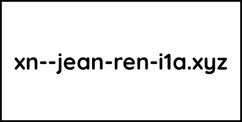 xn--jean-ren-i1a.xyz