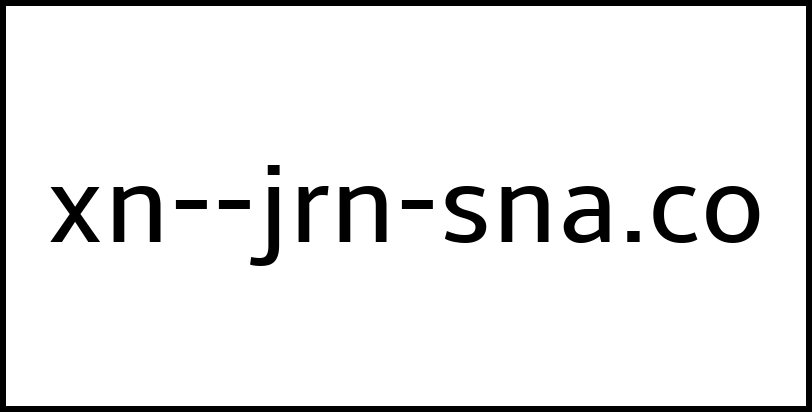 xn--jrn-sna.co