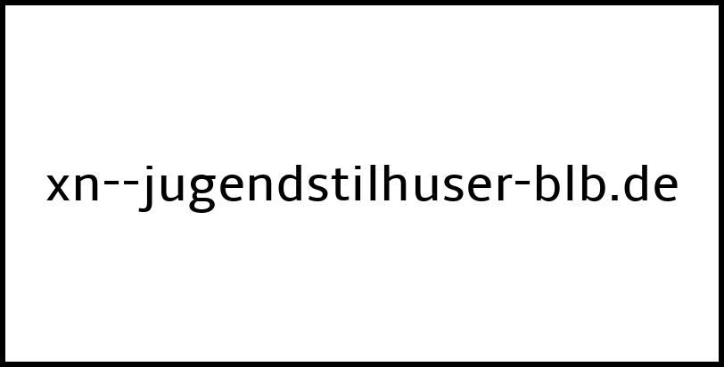 xn--jugendstilhuser-blb.de