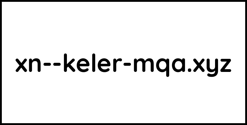 xn--keler-mqa.xyz