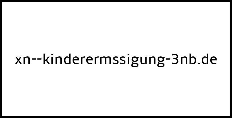 xn--kinderermssigung-3nb.de