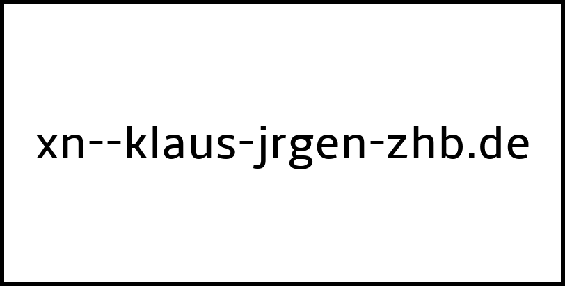 xn--klaus-jrgen-zhb.de