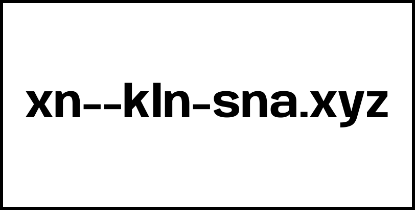 xn--kln-sna.xyz