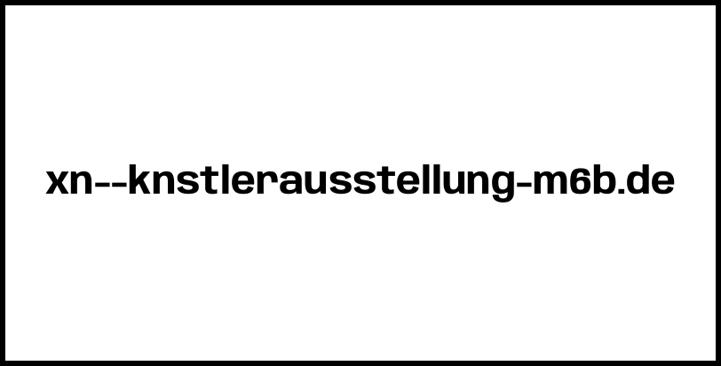 xn--knstlerausstellung-m6b.de