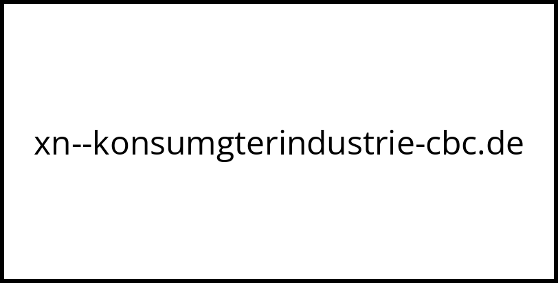 xn--konsumgterindustrie-cbc.de