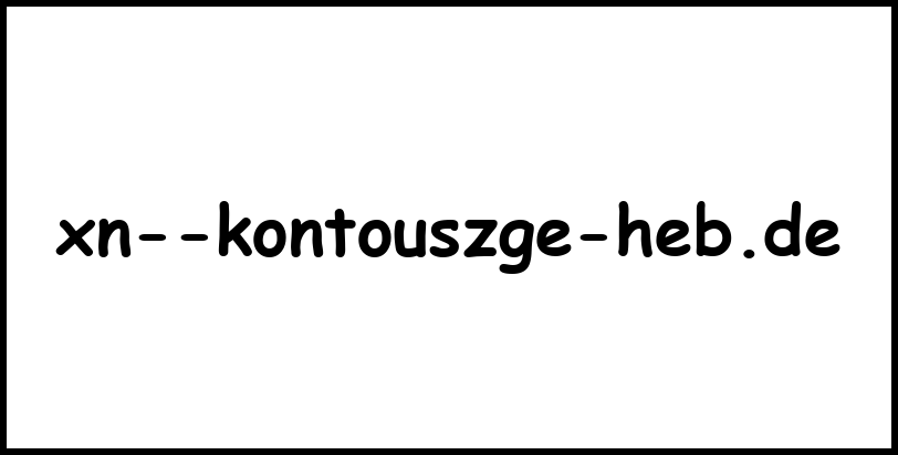 xn--kontouszge-heb.de