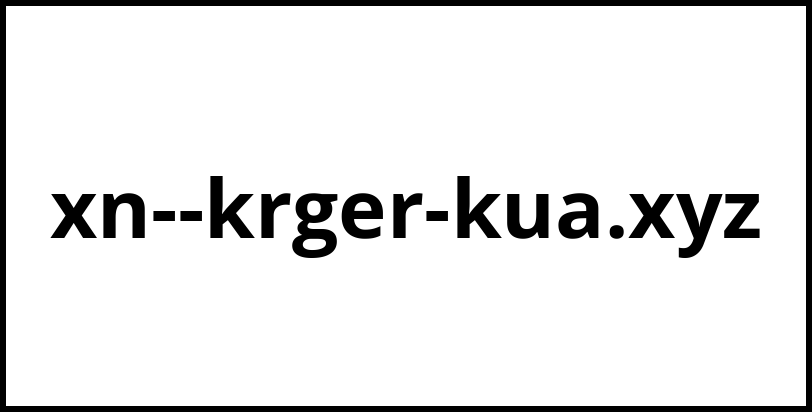 xn--krger-kua.xyz