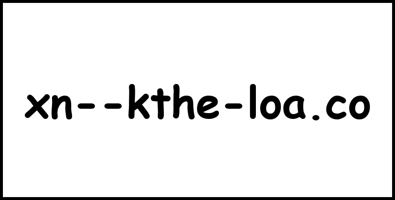 xn--kthe-loa.co