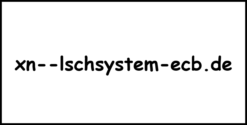 xn--lschsystem-ecb.de