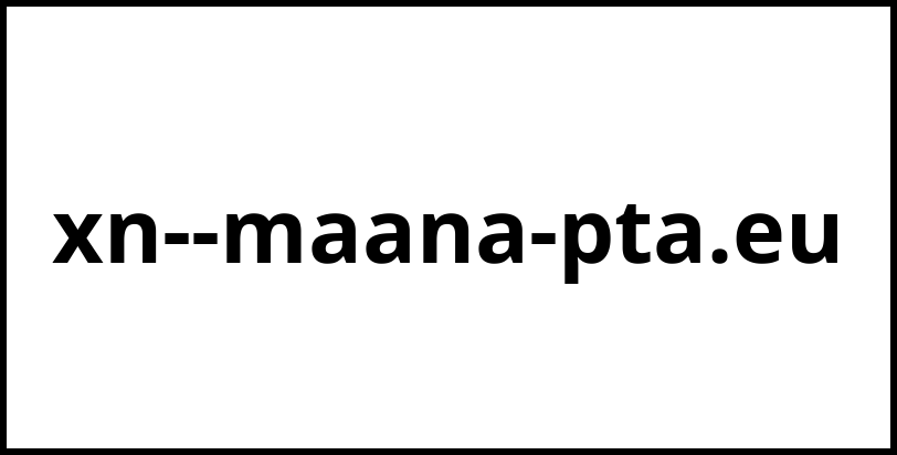 xn--maana-pta.eu