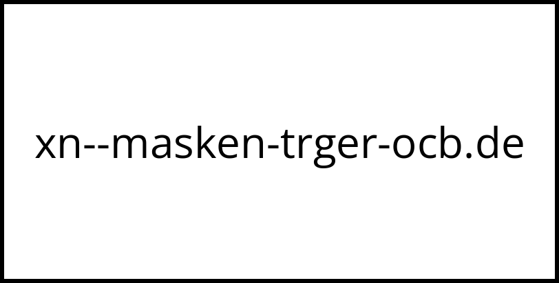 xn--masken-trger-ocb.de