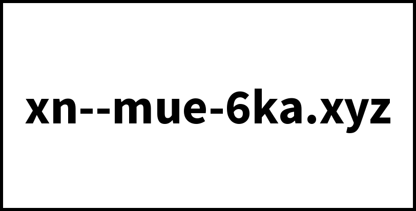 xn--mue-6ka.xyz