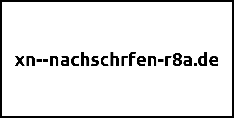 xn--nachschrfen-r8a.de