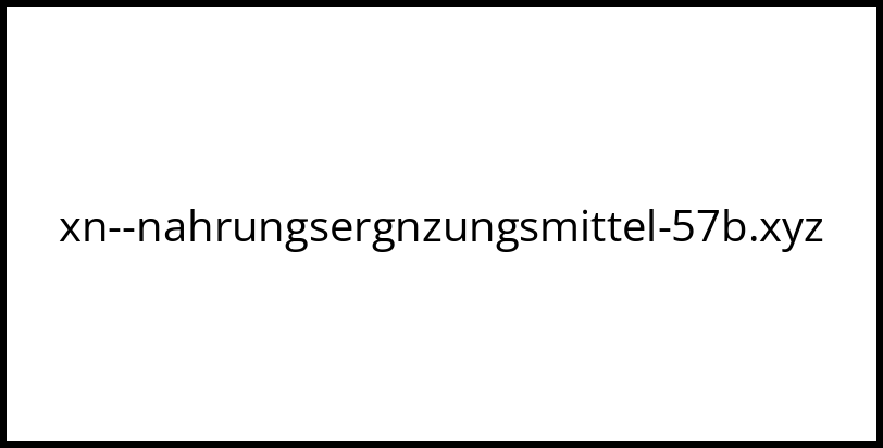 xn--nahrungsergnzungsmittel-57b.xyz