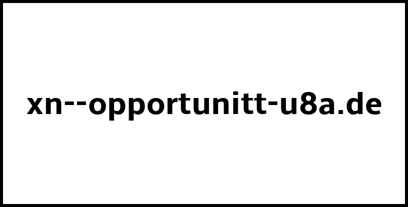 xn--opportunitt-u8a.de