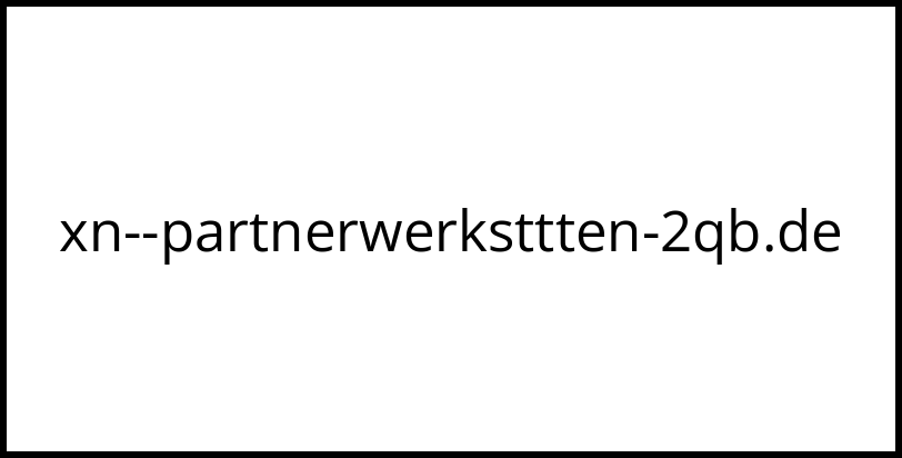 xn--partnerwerksttten-2qb.de