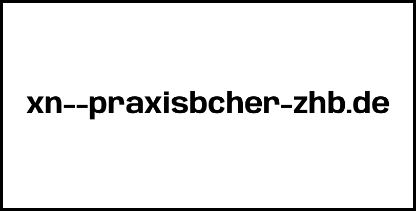 xn--praxisbcher-zhb.de