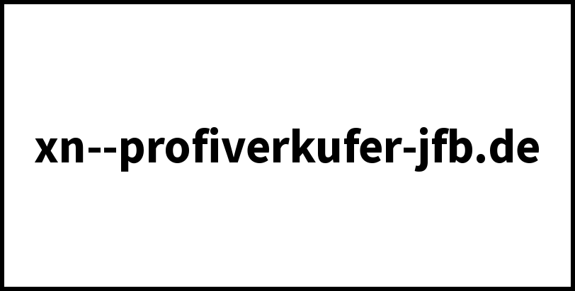 xn--profiverkufer-jfb.de