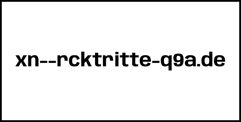 xn--rcktritte-q9a.de