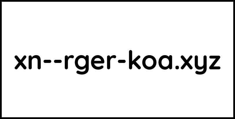 xn--rger-koa.xyz