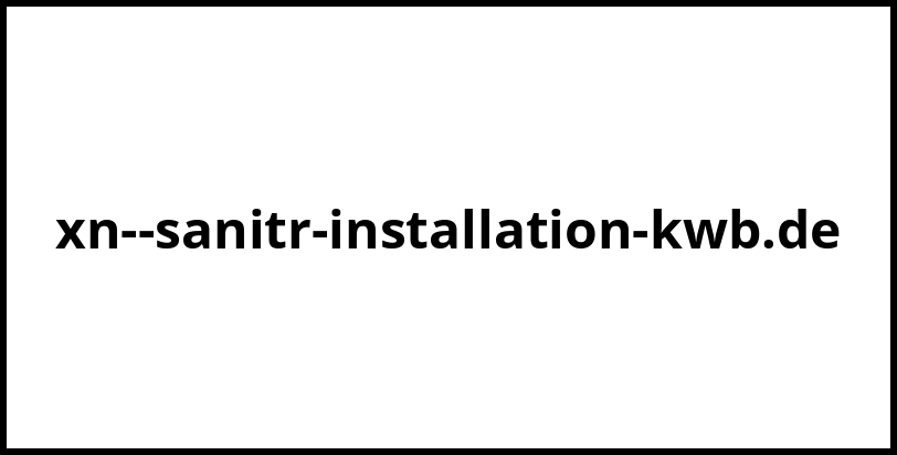 xn--sanitr-installation-kwb.de