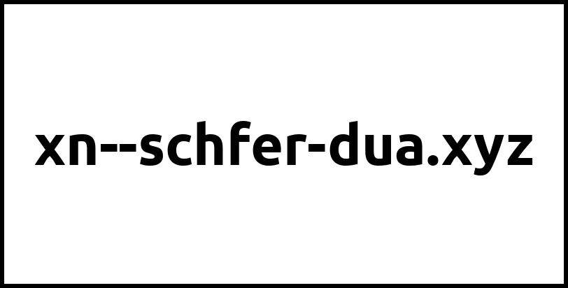 xn--schfer-dua.xyz