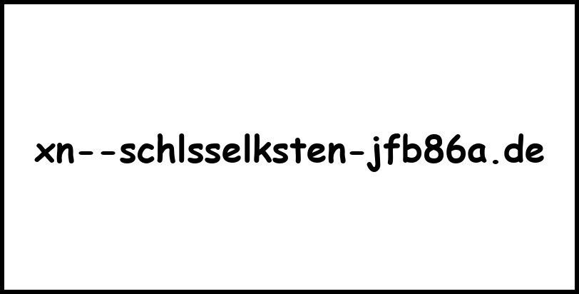 xn--schlsselksten-jfb86a.de