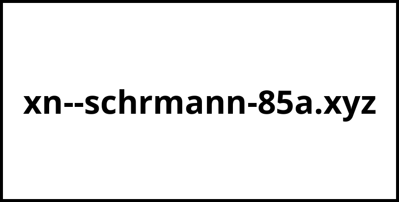 xn--schrmann-85a.xyz