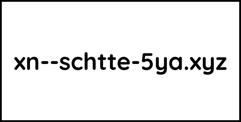 xn--schtte-5ya.xyz