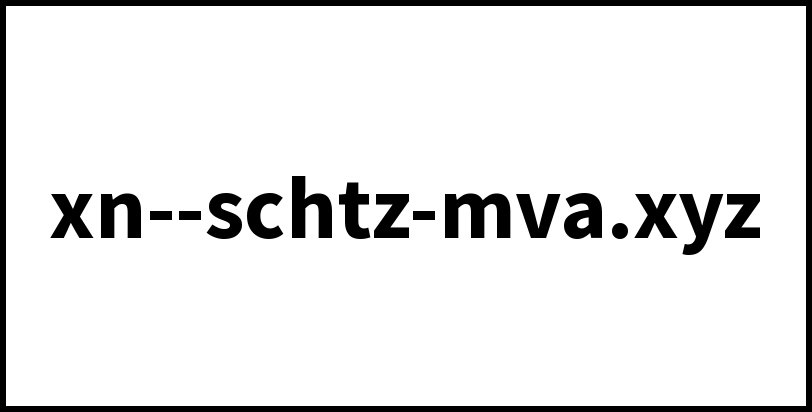 xn--schtz-mva.xyz