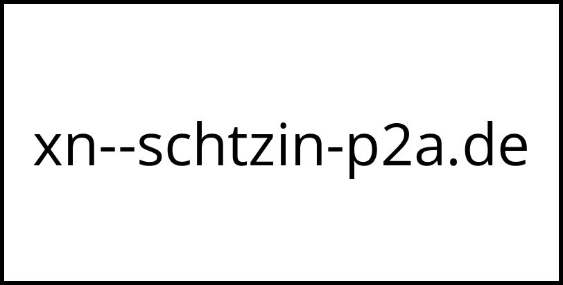 xn--schtzin-p2a.de