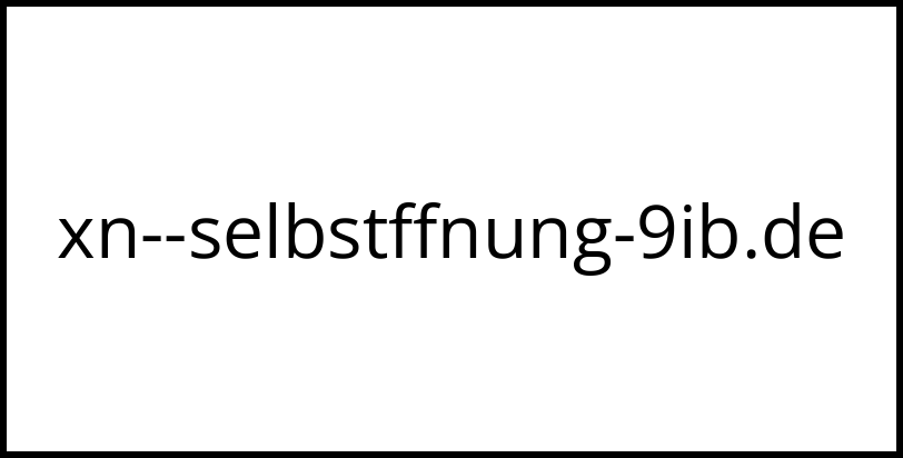 xn--selbstffnung-9ib.de