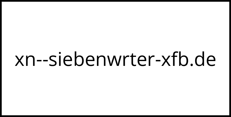 xn--siebenwrter-xfb.de