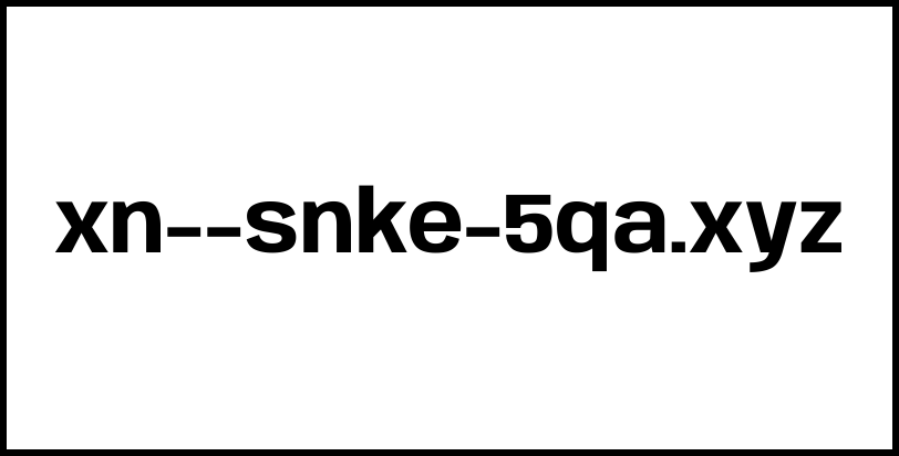 xn--snke-5qa.xyz