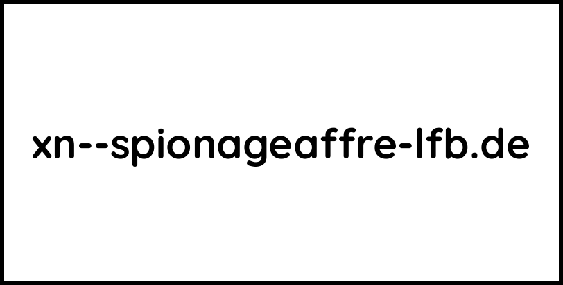 xn--spionageaffre-lfb.de