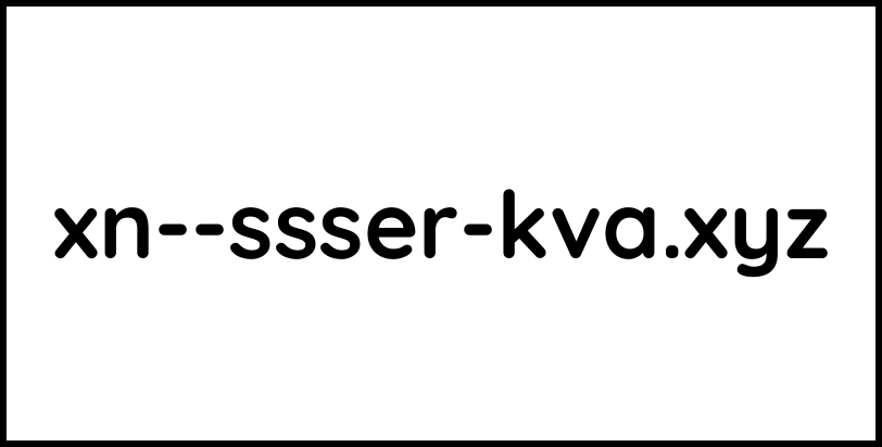 xn--ssser-kva.xyz