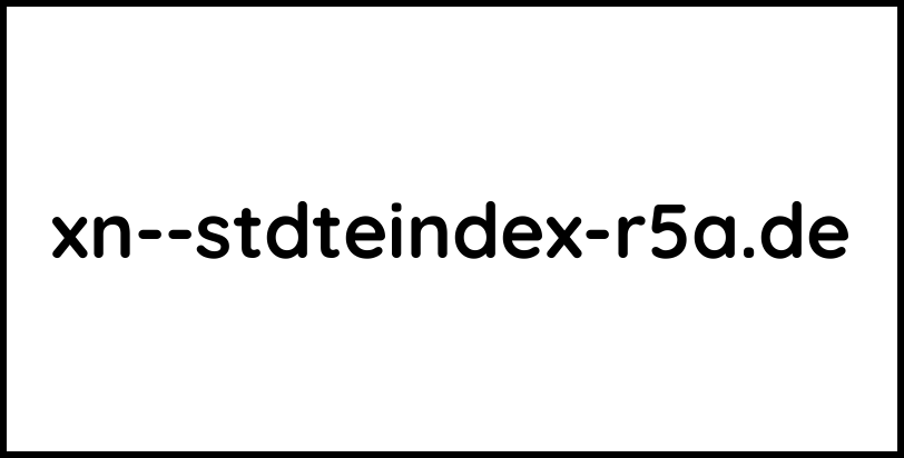 xn--stdteindex-r5a.de