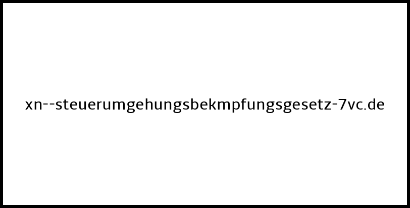 xn--steuerumgehungsbekmpfungsgesetz-7vc.de