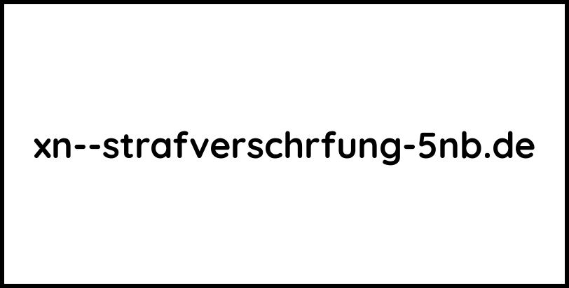 xn--strafverschrfung-5nb.de