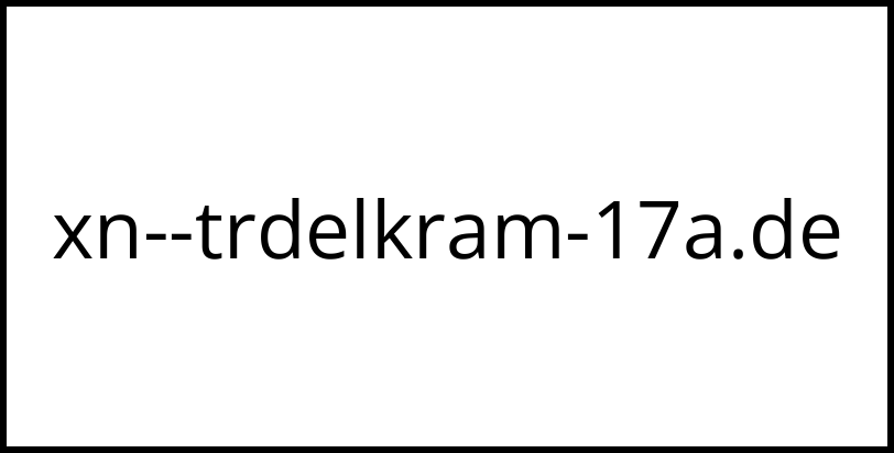 xn--trdelkram-17a.de