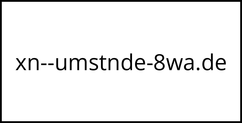 xn--umstnde-8wa.de