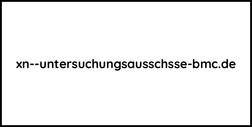 xn--untersuchungsausschsse-bmc.de