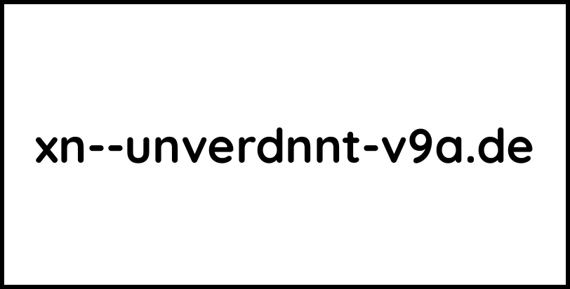 xn--unverdnnt-v9a.de