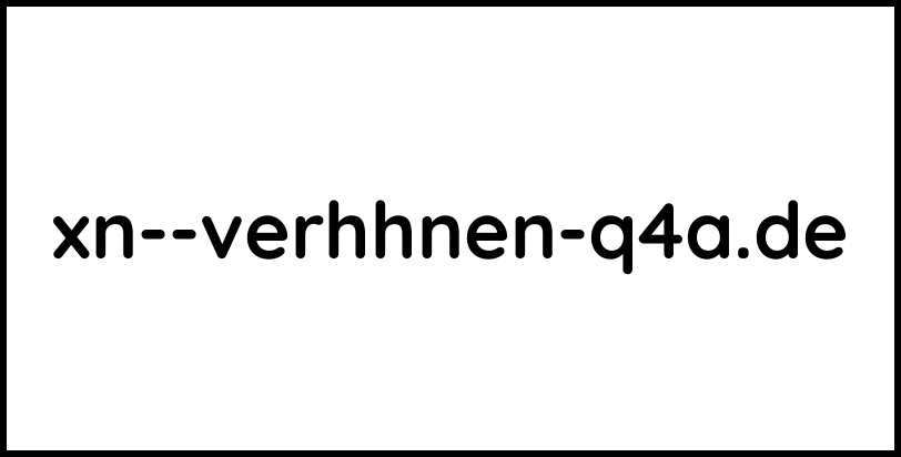 xn--verhhnen-q4a.de