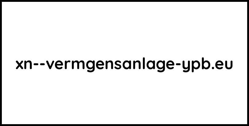 xn--vermgensanlage-ypb.eu